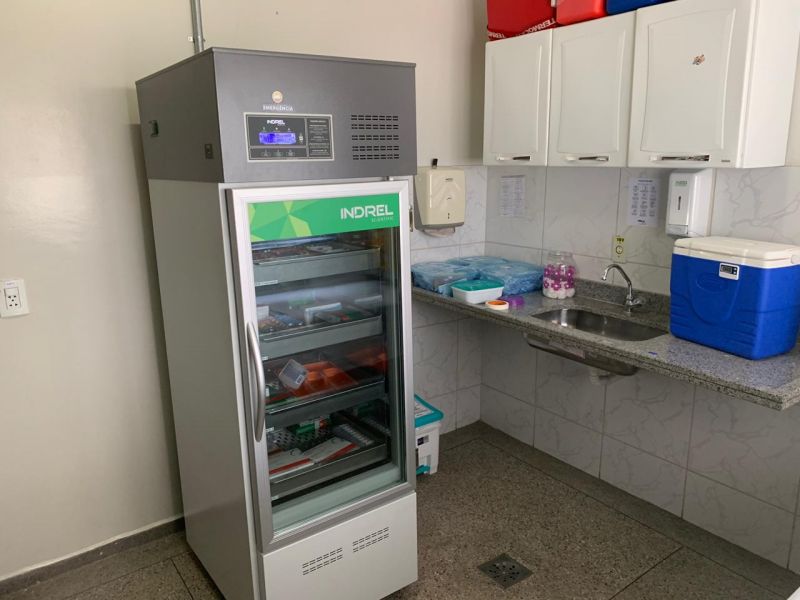 Unidades de Saúde em Perdizes recebem novas câmaras de refrigeração de vacinas.